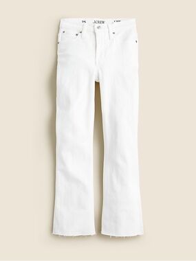 J. Crew White Women's Bootcut Flare Jeans